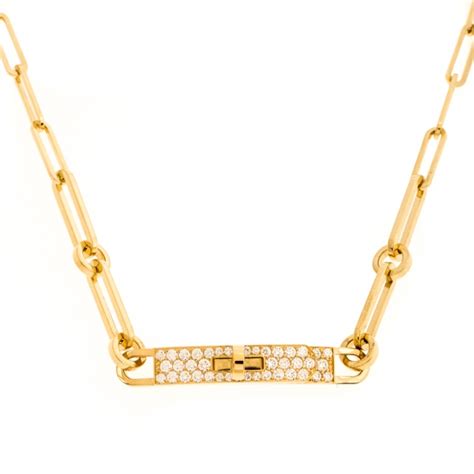 hermes kelly choker|hermes necklace diamond.